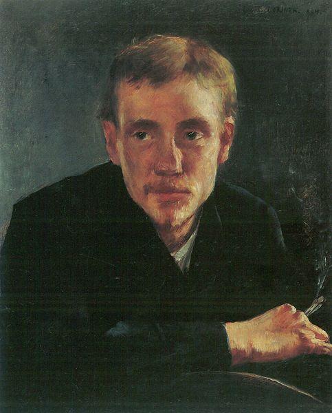 Lovis Corinth Portrat des Malers Eugene Gorge Germany oil painting art
